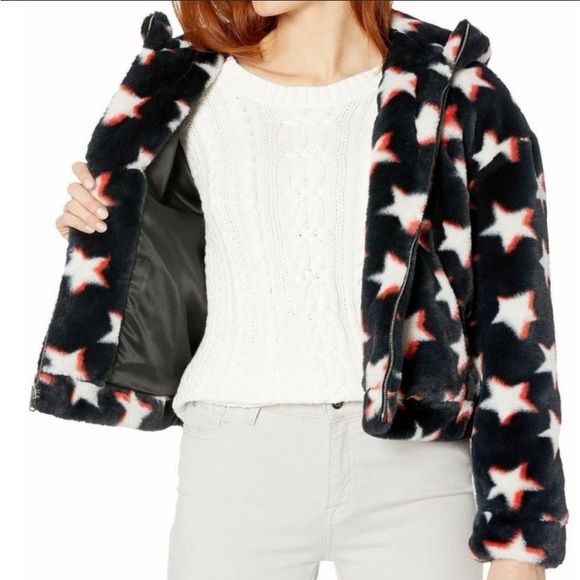 UGG Women's Faux Fur Long Sleeve Hoodie Jacket - Picture 7 of 16